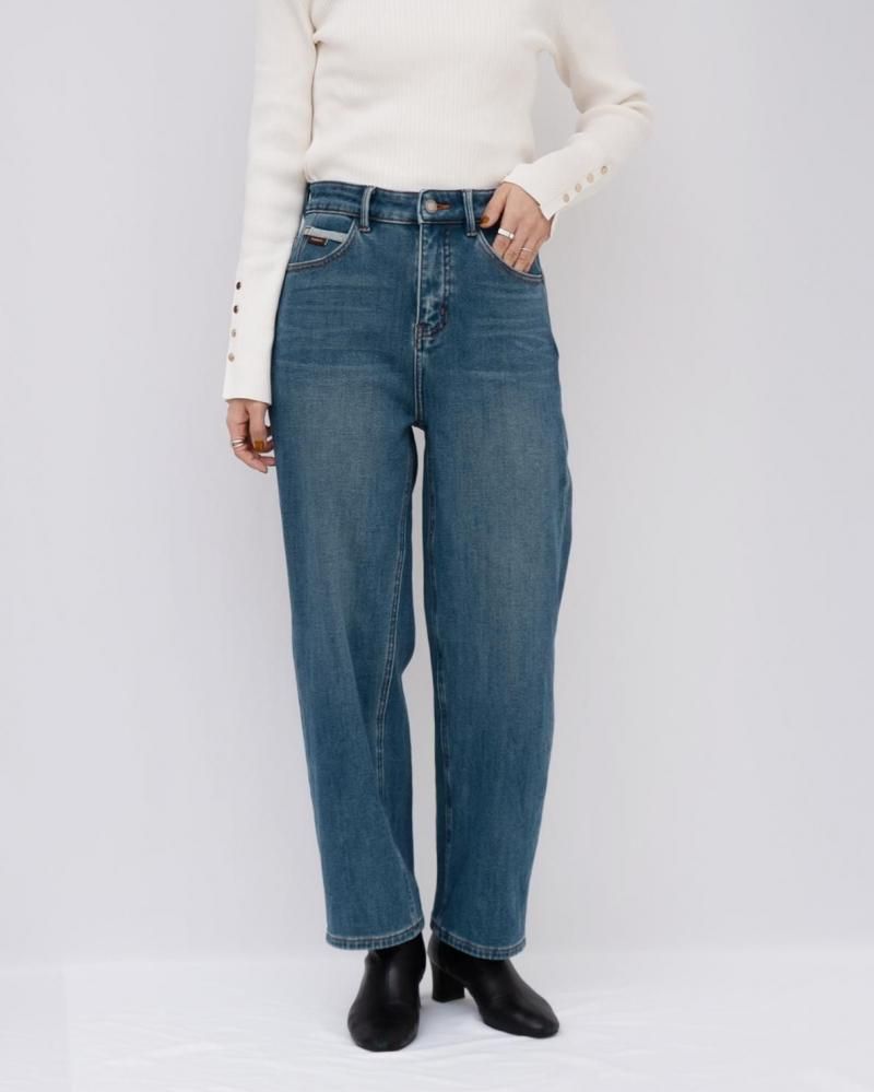 wide tapered JEANS / ZV5100ӡ