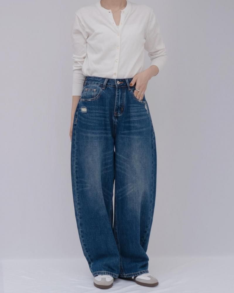 washed curve JEANS / M75101