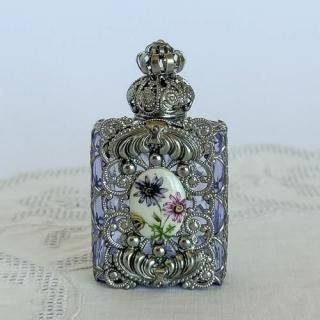 チェコガラスの香水瓶 - チェコ雑貨とチェコ絵本のお店 ハーチェク hacek