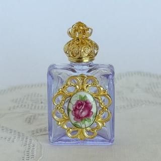 チェコガラスの香水瓶 - チェコ雑貨とチェコ絵本のお店 ハーチェク hacek