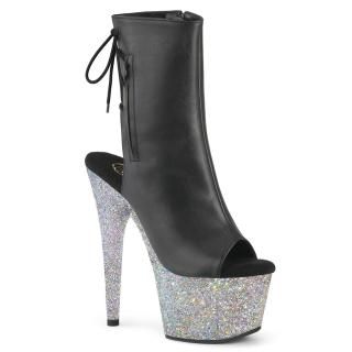 ADORE-1018LG
Blk Faux Leather/Slv Multi Glitter