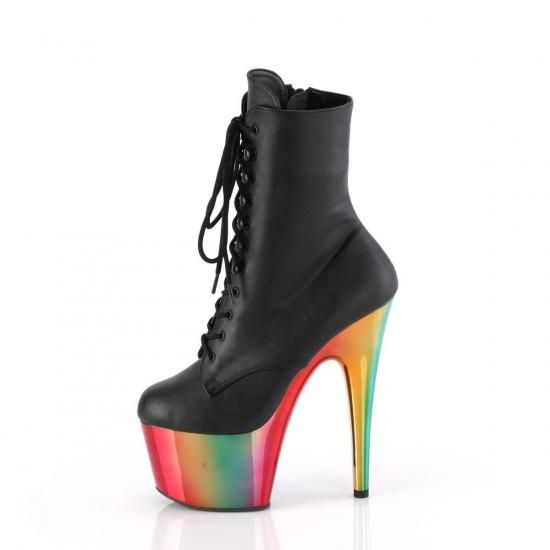 ADORE-1020RC
Blk Faux Leather/Rainbow Chrome