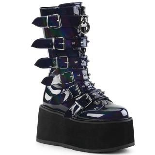 DAMNED-225
Blk Hologram Vegan Leatherr