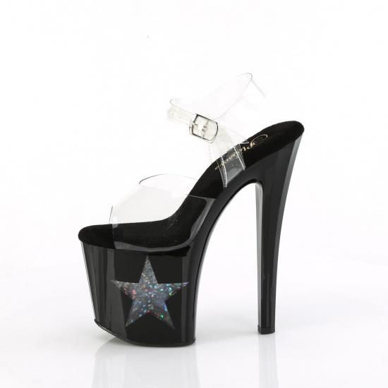 ENCHANT-708LT-STAR
Clr/Blk-Slv Glitter