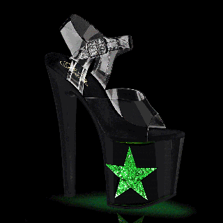 ENCHANT-708LT-STAR
Clr/Blk-Slv Glitter