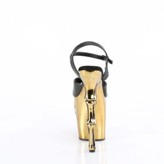 RAPTURE-809-LT
Blk Faux Leather/Satin Brass Chrome