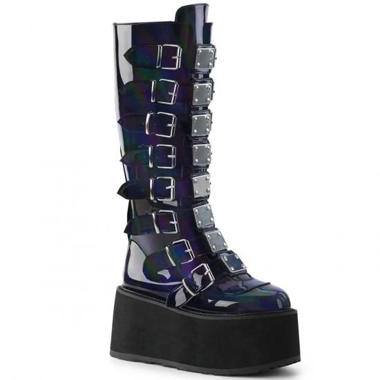 DAMNED-318
Blk Hologram Vegan Leather