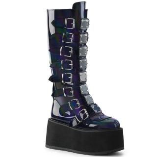 DAMNED-318
Blk Hologram Vegan Leather