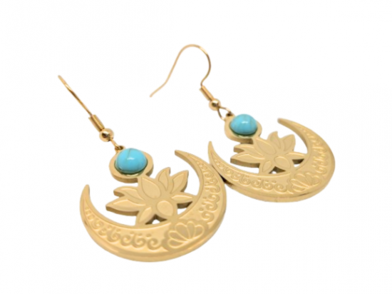 Moon Lotus Earringϡν󥰡