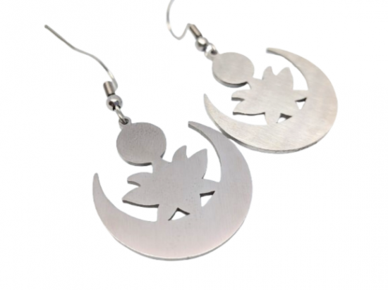 Moon Lotus Earringϡν󥰡
