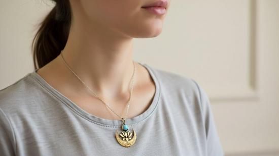 Moon Lotus Necklace ϡνͥå쥹
