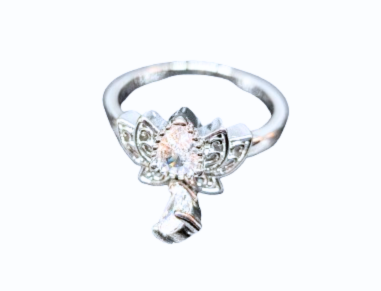 ʽɤϡμ󥰡Divine Feminine Lotus Tear Ring