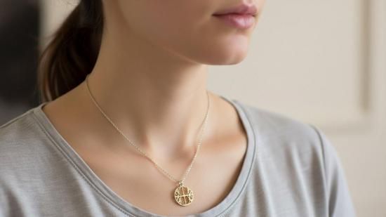 ʥȡ ͥå쥹Goddess Gate Vesica Necklace