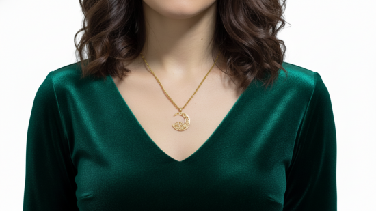 ϡλͥå쥹Moon & Lotus Necklace of Compassion