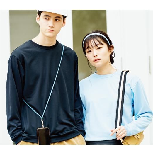 グリマー | ドライロングスリーブTシャツ - TONYAGAI | 無地Tシャツと