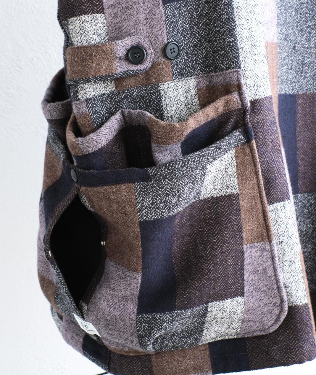 Overgrown Warden Jacket - Gray｜SASSAFRAS｜滋賀のメンズセレクト