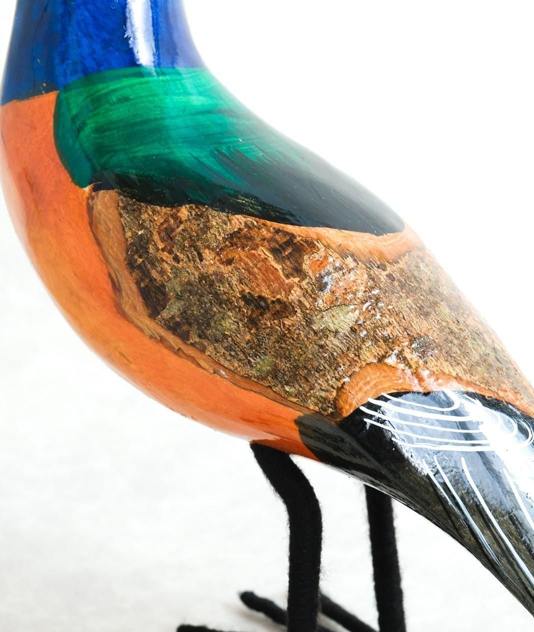 HAND CARVED BIRDS LARGE - Type A - doo-bop ONLINE STORE